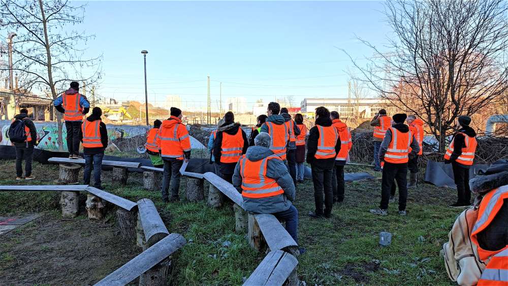 Besichtigung Verkehrsknoten Marzahn